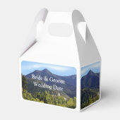 ビーフボックスズゲーブルパーソナライズされたマウントタマルパイス教会 フェイバーボックス (裏面サイド)