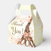 ビーフボックスパリエッフェルタワーさくらんぼの花 フェイバーボックス (裏面サイド)