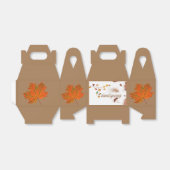 ビーフボックス感謝祭デザイン1 フェイバーボックス (折り畳みなし)