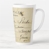 ビーフランスのポストカード カフェラテマグ (右)