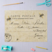 ビーフランスのポストカード 薄葉紙 (クラフト)