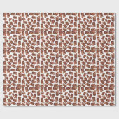 ビーフリブ模様 ラッピングペーパー (フラット)