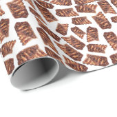 ビーフリブ模様 ラッピングペーパー (ロールコーナー)