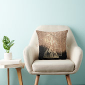 ビーフリーアウトカゴ鳥の山の金ゴールドグリッター クッション (椅子)