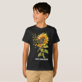 ビーフレンドリーひまわり認識度 Tシャツ (正面フル)