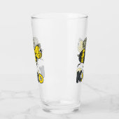 ビーフレンドリーパズル タンブラーグラス (左)