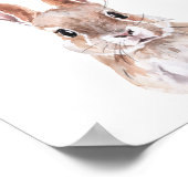 ビーフレンドリーラビットバニー子供部屋チャイルドウッドランド ポスター (角)