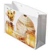 ビーフレンドリー抱き枕 ラージペーパーバッグ (正面アングル)