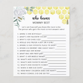 ビーフローラの赤ちゃんシャワー、誰がママを知っ最高のている