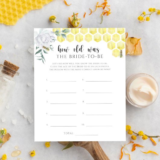 ビーフローラゲーム花嫁の年齢