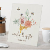 ビーフローラハニカム赤ちゃんシャワー贈答用テーブル 台座サイン (インサイチュ)