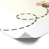 ビーフローラハネコブ性別が歓迎サインを明らかにする ポスター (角)