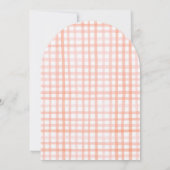 ビーフローラママとビーのアーチ赤ちゃんシャワー 招待状 (裏面)