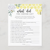 ビーフローラ新郎は何と言ったブライダルゲーム (正面)