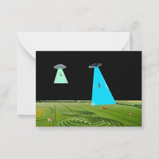 ビーフ・ノーテカードを作り上げる ノートカード (正面)