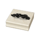 ビーフ&ブロッコリー中国のレストラン持ち帰り食べ物 ラバースタンプ (スタンプ)