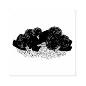 ビーフ&ブロッコリー中国のレストラン持ち帰り食べ物 ラバースタンプ (インプリント)