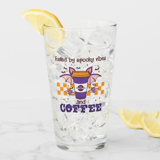 ビーブとコ不気味ーヒーで煽られる タンブラーグラス (アイス正面)