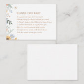 ビーブシャワーベビーの甘い本 エンクロージャーカード (正面/裏面)