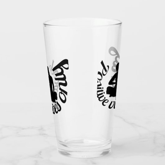 ビーブス前向きのみ引用文禅ヨガ瞑想 タンブラーグラス (左)