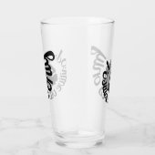 ビーブス前向きのみ引用文禅ヨガ瞑想 タンブラーグラス (右)