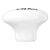 ビーブス前向きのみ引用文&メディテーションYoga セラミックノブ (側面)