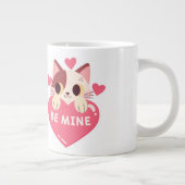 ビーブミンカワイイ子猫 ジャンボコーヒーマグカップ (右)