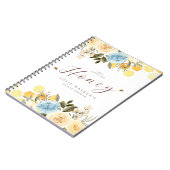 ビーブライダルシャワーゲストハウス ノートブック (左側)