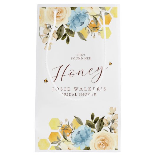 ビーブライダルシャワー スモールペーパーバッグ (正面)