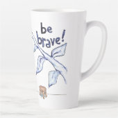 ビーブレイブキャットミュージシャン カフェラテマグ (右)