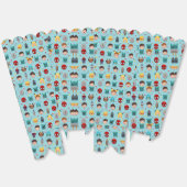 ビープボックス、ゲームキャラクターボーイズパーティーポップコーンボックス フェイバーボックス (見開き)