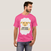 ビープ音が鳴る私は羊 Tシャツ (正面フル)
