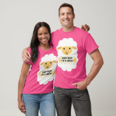 ビープ音が鳴る私は羊 Tシャツ (ユニセックス)