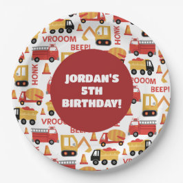 ビープ音が鳴る！トラック ペーパープレート