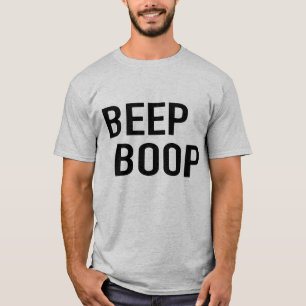 ビープ音はロボットか?-シャツ Tシャツ