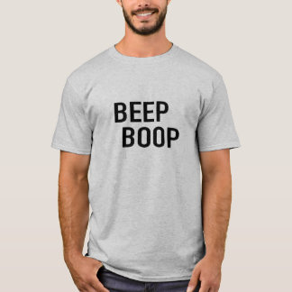 ビープ音はロボットか?-シャツ Tシャツ