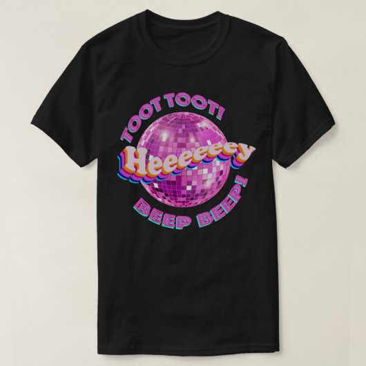 ビープ音を鳴らすクラシックTシャツ Tシャツ (デザイン正面)