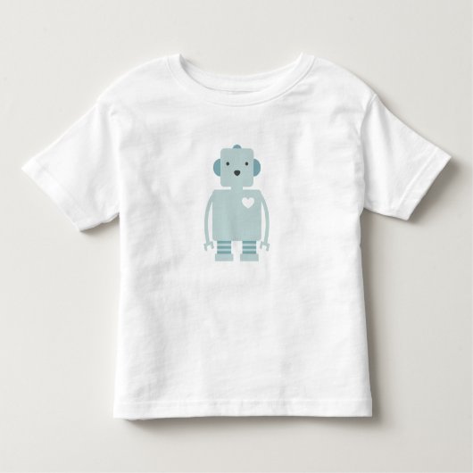 ビープ音ボットロボット トドラーTシャツ (正面)