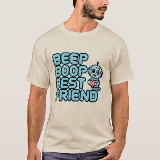 ビープ音最高の友 Tシャツ (正面)