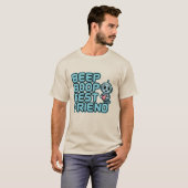 ビープ音最高の友 Tシャツ (正面フル)