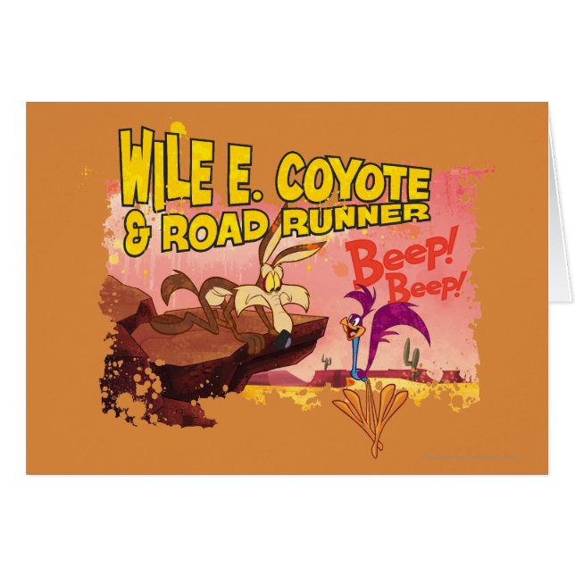 ビープ音™ビープ音が鳴るWILE E. COYOTE™ & ROAD™ (正面横)