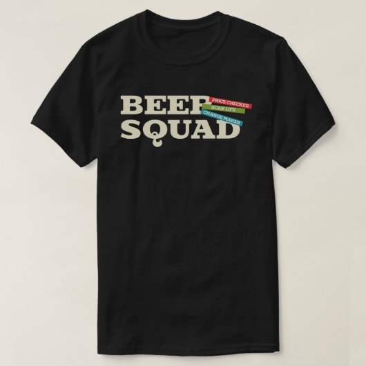 ビープ・スクワッド Tシャツ (デザイン正面)