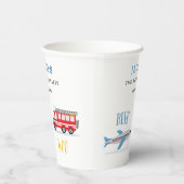 ビープVroom woo飛行機2誕生日パーティー紙カップ 紙コップ (右)