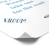 ビープVroom woo Airplane 2誕生日パーティー ポスター (角)