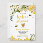 ビーベイビーシャワー招待状フローラベイビーシャワー 招待状 (正面)
