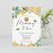 ビーベイビーシャワー招待状フローラマムマトゥビー 招待状 (スタンド正面)