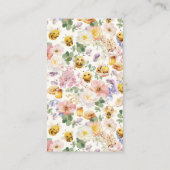 ビーベビーおむつラッフルカード エンクロージャーカード (裏面)