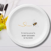 ビーベビーシャワーカスタム ペーパープレート