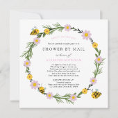 ビーベビーシャワーバイメール招待状 招待状 (正面)