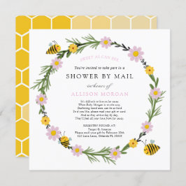 ビーベビーシャワーバイメール招待状 招待状